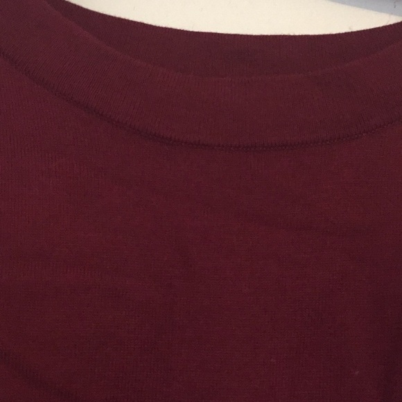 Dressbarn Burgundy Sweater - Picture 3 of 5